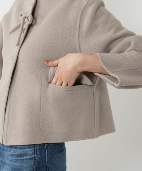 NEMIKA / ネミカ テーラードジャケット | リボンノーカラージャケット【NEMIKA】 | 詳細10