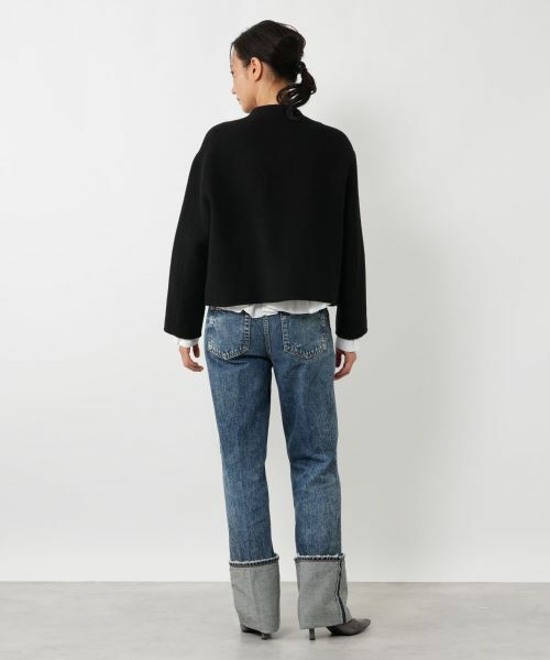 NEMIKA / ネミカ テーラードジャケット | リボンノーカラージャケット【NEMIKA】 | 詳細23