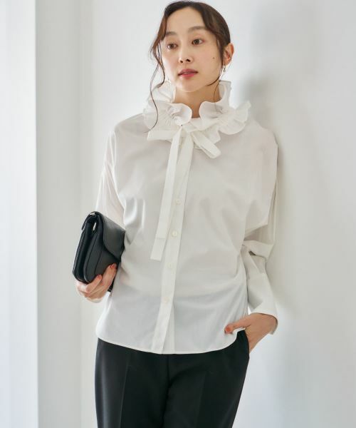 NEMIKA / ネミカ シャツ・ブラウス | フリルカラーボウタイブラウス【NEMIKA】 | 詳細22