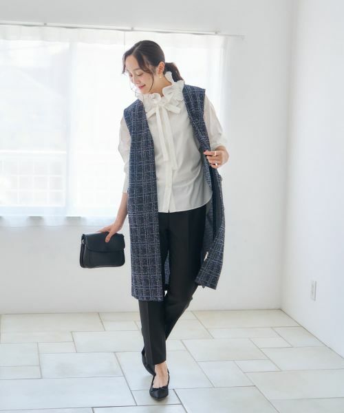 NEMIKA / ネミカ シャツ・ブラウス | フリルカラーボウタイブラウス【NEMIKA】 | 詳細26