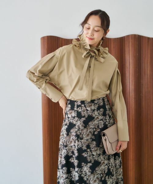 NEMIKA / ネミカ シャツ・ブラウス | フリルカラーボウタイブラウス【NEMIKA】 | 詳細29