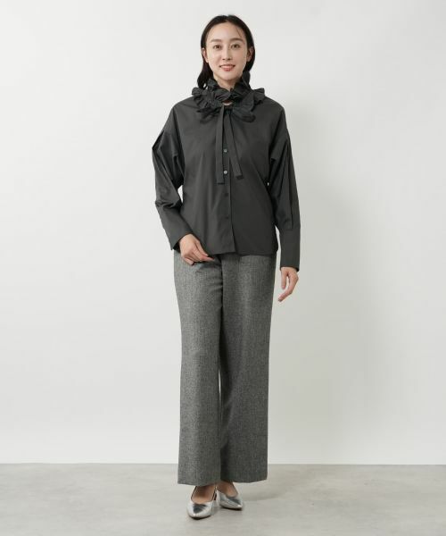 NEMIKA / ネミカ シャツ・ブラウス | フリルカラーボウタイブラウス【NEMIKA】 | 詳細5