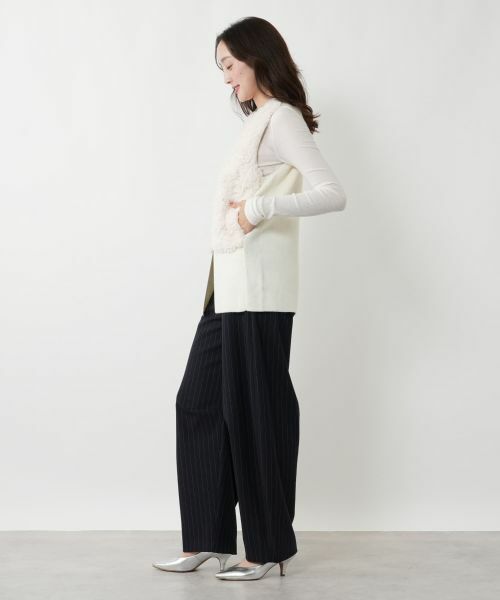 NEMIKA / ネミカ テーラードジャケット | ボア切替ベスト【NEMIKA】 | 詳細11
