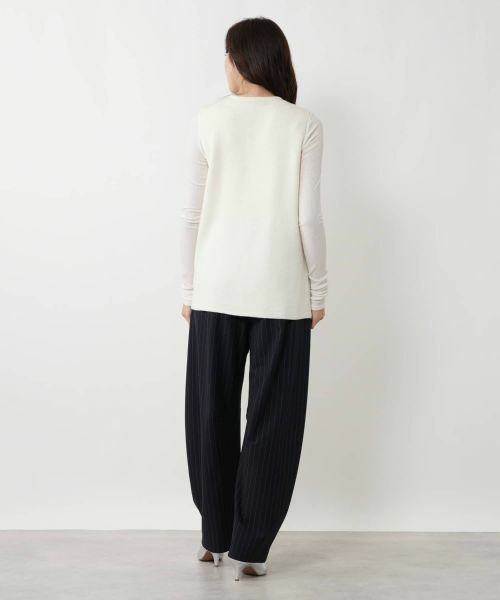 NEMIKA / ネミカ テーラードジャケット | ボア切替ベスト【NEMIKA】 | 詳細12