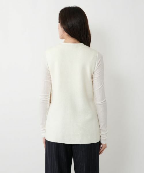 NEMIKA / ネミカ テーラードジャケット | ボア切替ベスト【NEMIKA】 | 詳細15