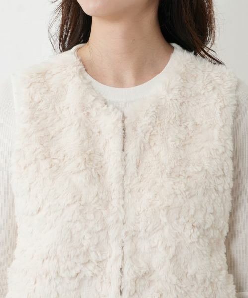 NEMIKA / ネミカ テーラードジャケット | ボア切替ベスト【NEMIKA】 | 詳細16