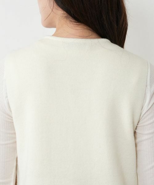 NEMIKA / ネミカ テーラードジャケット | ボア切替ベスト【NEMIKA】 | 詳細17