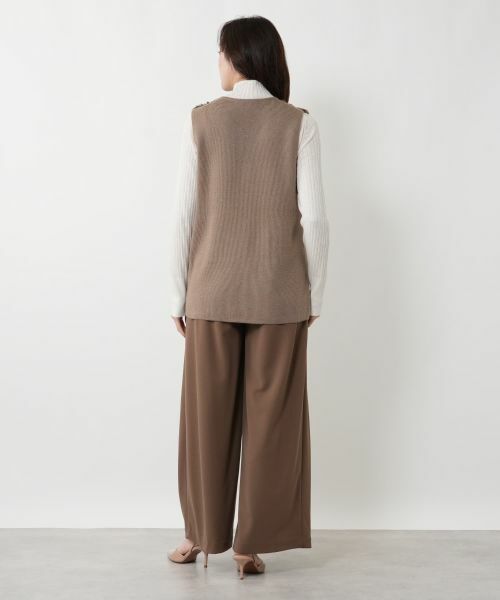 NEMIKA / ネミカ テーラードジャケット | ボア切替ベスト【NEMIKA】 | 詳細3