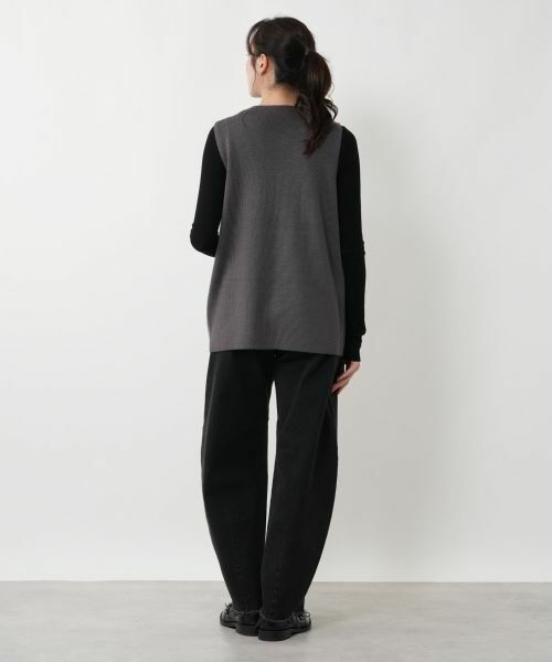 NEMIKA / ネミカ テーラードジャケット | ボア切替ベスト【NEMIKA】 | 詳細6