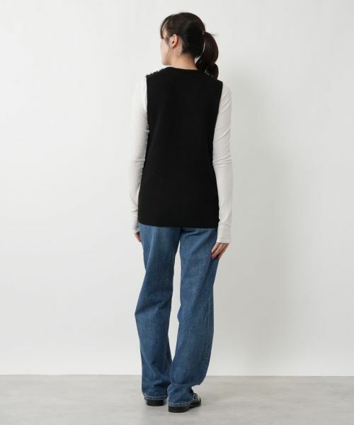 NEMIKA / ネミカ テーラードジャケット | ボア切替ベスト【NEMIKA】 | 詳細9