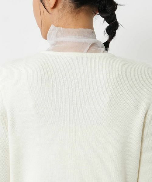 NEMIKA / ネミカ カーディガン・ボレロ | ボア切替カーディガン【NEMIKA】 | 詳細14