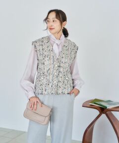 NEMIKA / ネミカ テーラードジャケット | フリンジベスト【NEMIKA】【CLARENSON】