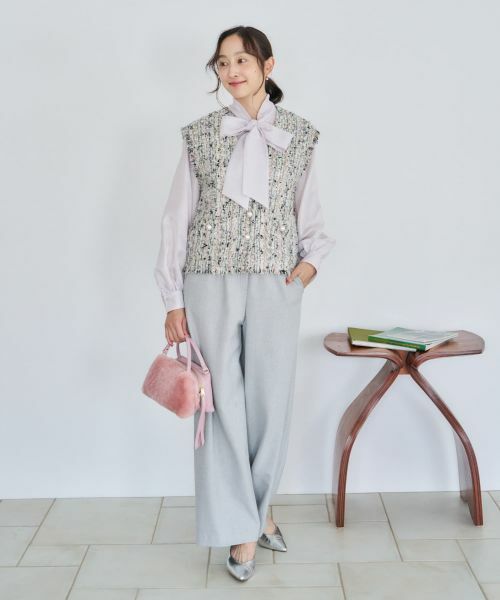 NEMIKA / ネミカ テーラードジャケット | フリンジベスト【NEMIKA】【CLARENSON】 | 詳細16