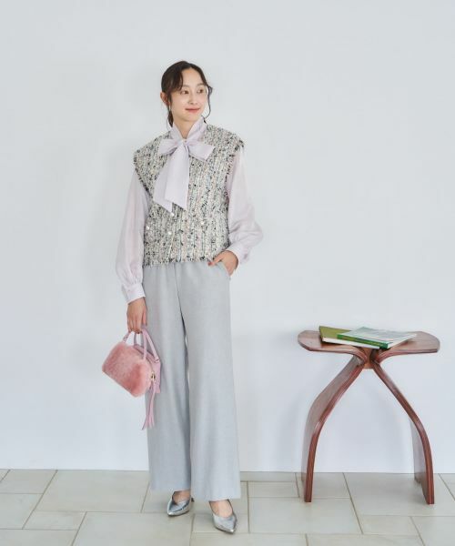 NEMIKA / ネミカ テーラードジャケット | フリンジベスト【NEMIKA】【CLARENSON】 | 詳細17