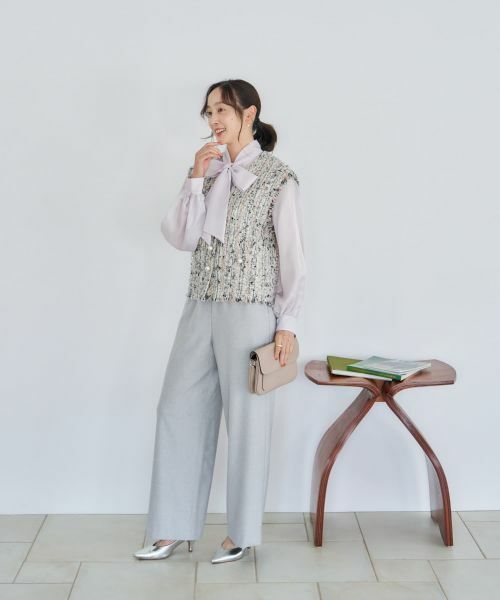 NEMIKA / ネミカ テーラードジャケット | フリンジベスト【NEMIKA】【CLARENSON】 | 詳細18