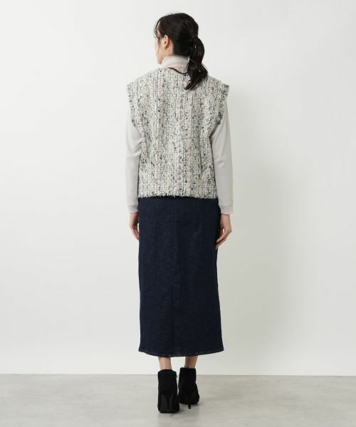 NEMIKA / ネミカ テーラードジャケット | フリンジベスト【NEMIKA】【CLARENSON】 | 詳細3