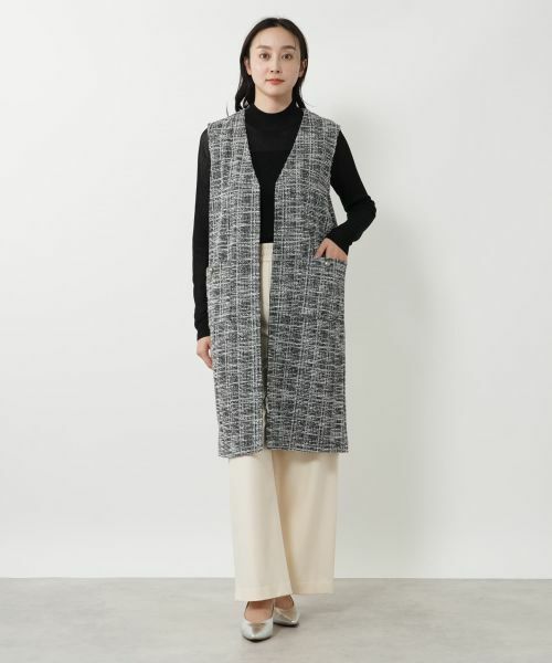 NEMIKA / ネミカ テーラードジャケット | ロングベスト【NEMIKA】 | 詳細1