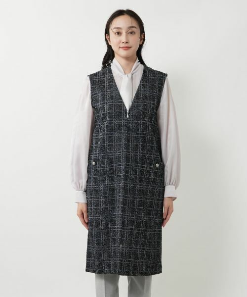 NEMIKA / ネミカ テーラードジャケット | ロングベスト【NEMIKA】 | 詳細10