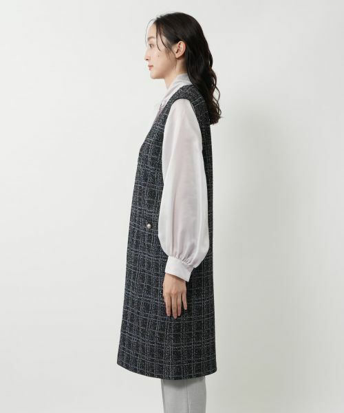 NEMIKA / ネミカ テーラードジャケット | ロングベスト【NEMIKA】 | 詳細11