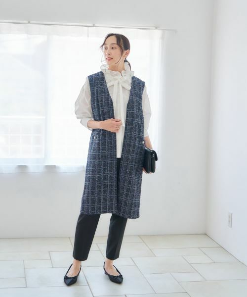 NEMIKA / ネミカ テーラードジャケット | ロングベスト【NEMIKA】 | 詳細23