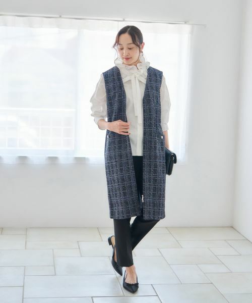NEMIKA / ネミカ テーラードジャケット | ロングベスト【NEMIKA】 | 詳細24