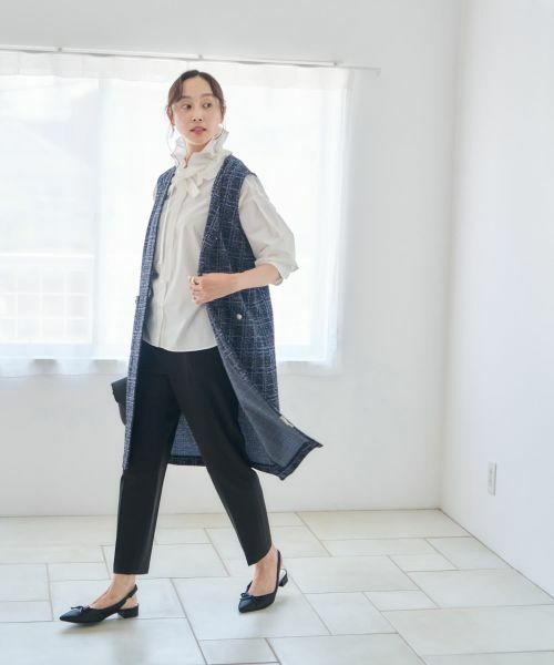 NEMIKA / ネミカ テーラードジャケット | ロングベスト【NEMIKA】 | 詳細25