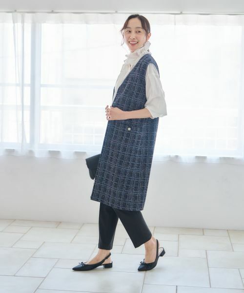 NEMIKA / ネミカ テーラードジャケット | ロングベスト【NEMIKA】 | 詳細26