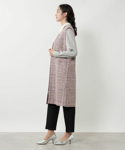 NEMIKA / ネミカ テーラードジャケット | ロングベスト【NEMIKA】 | 詳細5