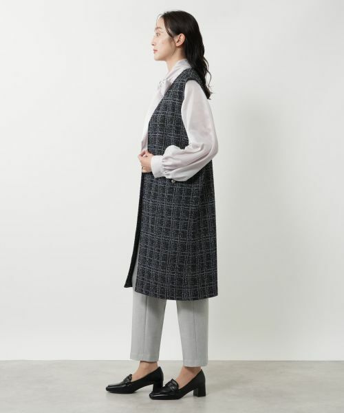 NEMIKA / ネミカ テーラードジャケット | ロングベスト【NEMIKA】 | 詳細8