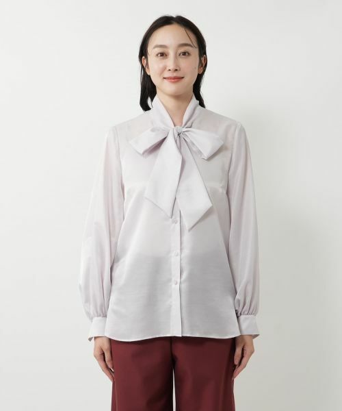 NEMIKA / ネミカ シャツ・ブラウス | ボウタイブラウス【NEMIKA】 | 詳細10