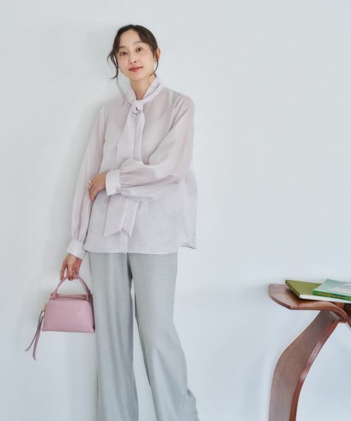 NEMIKA / ネミカ シャツ・ブラウス | ボウタイブラウス【NEMIKA】 | 詳細19