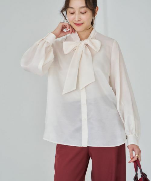 NEMIKA / ネミカ シャツ・ブラウス | ボウタイブラウス【NEMIKA】 | 詳細27