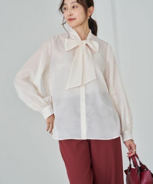 NEMIKA / ネミカ シャツ・ブラウス | ボウタイブラウス【NEMIKA】 | 詳細28