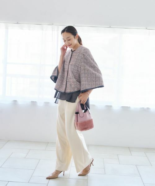 NEMIKA / ネミカ テーラードジャケット | ノーカラーラメジャケット【NEMIKA】 | 詳細28