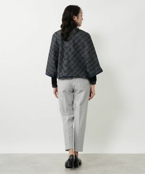 NEMIKA / ネミカ テーラードジャケット | ノーカラーラメジャケット【NEMIKA】 | 詳細3