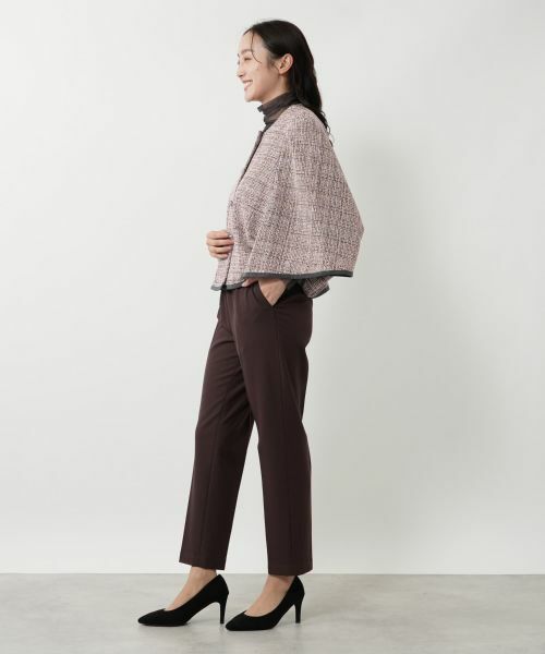 NEMIKA / ネミカ テーラードジャケット | ノーカラーラメジャケット【NEMIKA】 | 詳細5