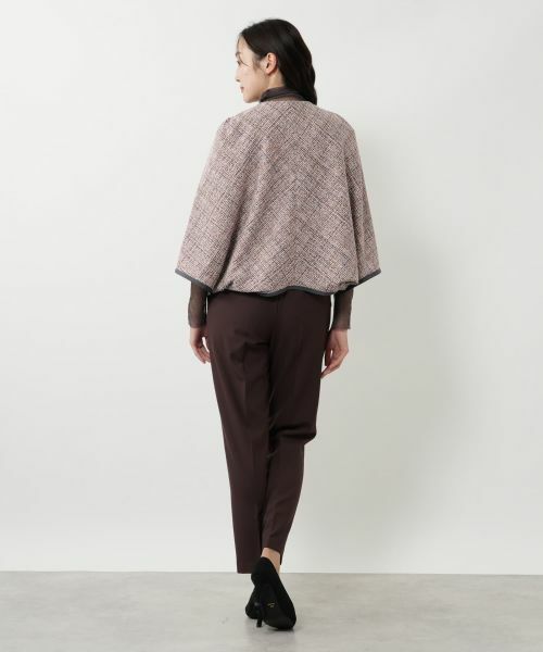 NEMIKA / ネミカ テーラードジャケット | ノーカラーラメジャケット【NEMIKA】 | 詳細6