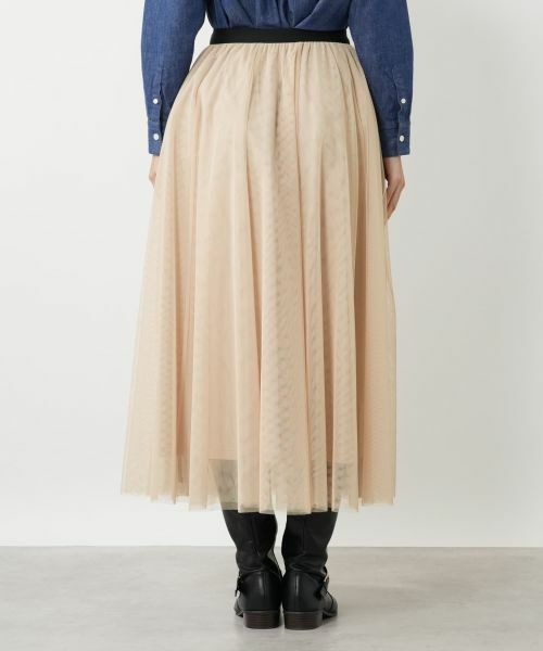NEMIKA / ネミカ ミニ・ひざ丈スカート | チュールロングスカート【NEMIKA】 | 詳細12