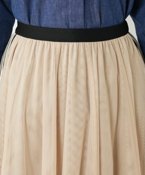 NEMIKA / ネミカ ミニ・ひざ丈スカート | チュールロングスカート【NEMIKA】 | 詳細13