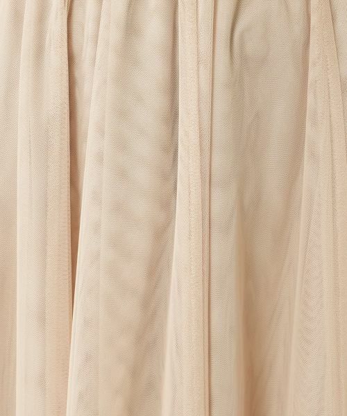 NEMIKA / ネミカ ミニ・ひざ丈スカート | チュールロングスカート【NEMIKA】 | 詳細17