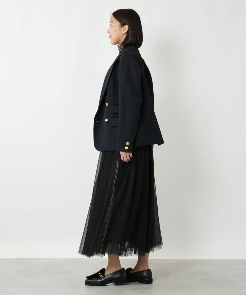 NEMIKA / ネミカ ミニ・ひざ丈スカート | チュールロングスカート【NEMIKA】 | 詳細5