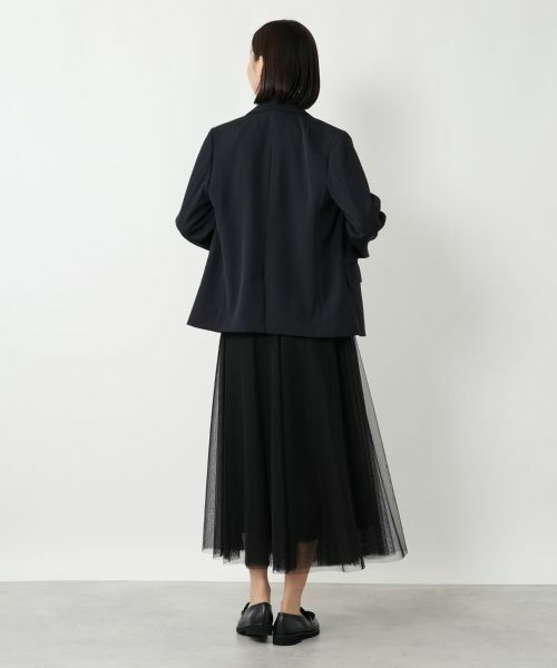 NEMIKA / ネミカ ミニ・ひざ丈スカート | チュールロングスカート【NEMIKA】 | 詳細6