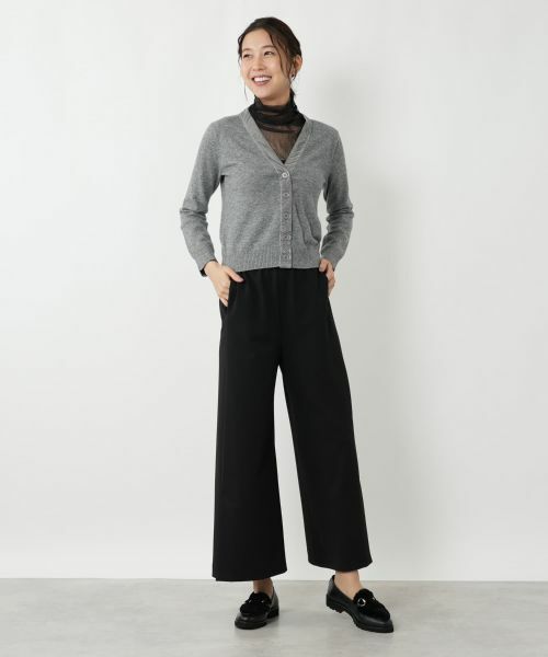 NEMIKA / ネミカ その他パンツ | ストレッチワイドパンツ【NEMIKA】 | 詳細1