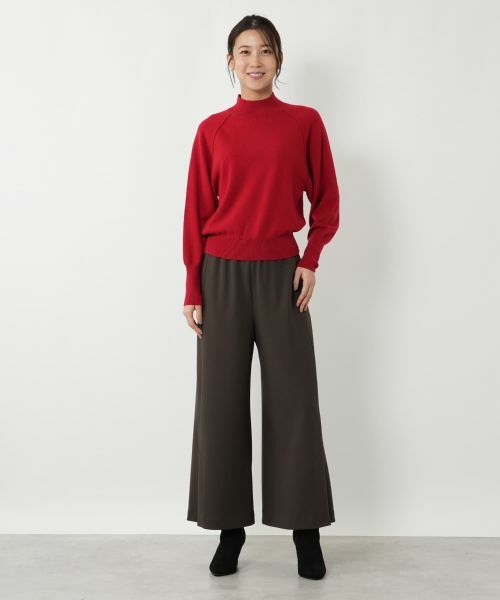 NEMIKA / ネミカ その他パンツ | ストレッチワイドパンツ【NEMIKA】 | 詳細4