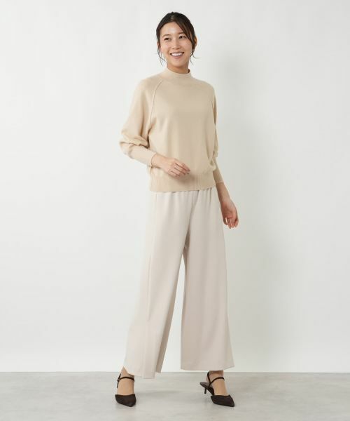 NEMIKA / ネミカ その他パンツ | ストレッチワイドパンツ【NEMIKA】 | 詳細7