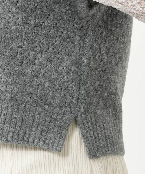 NEMIKA / ネミカ その他小物 | Vネックニットベスト【NEMIKA】 | 詳細10