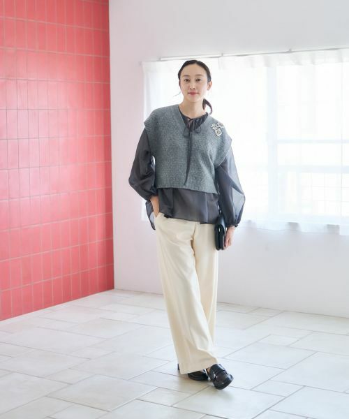 NEMIKA / ネミカ その他小物 | Vネックニットベスト【NEMIKA】 | 詳細18