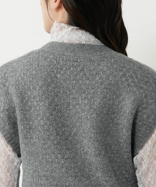 NEMIKA / ネミカ その他小物 | Vネックニットベスト【NEMIKA】 | 詳細8