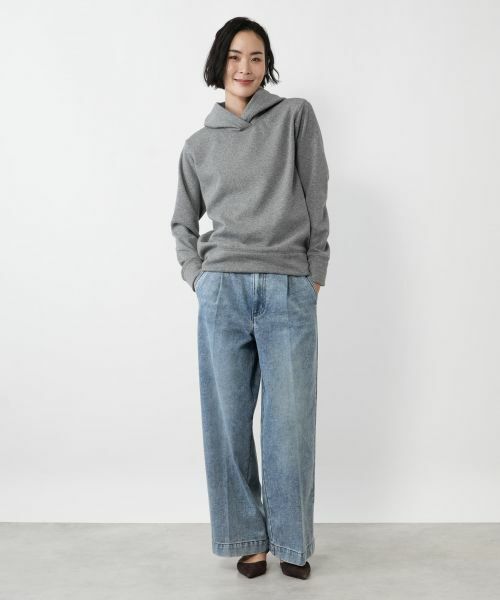 NEMIKA / ネミカ ニット・セーター | 裏起毛フーデッドプルオーバー【NEMIKA】 | 詳細4