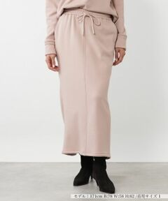 NEMIKA / ネミカ ミニ・ひざ丈スカート | 裏起毛イージーロングスカート【NEMIKA】